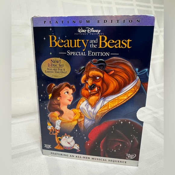 Disney Other - Beauty and the Beast (DVD, 2002, 2-Disc Set, Special Edition)